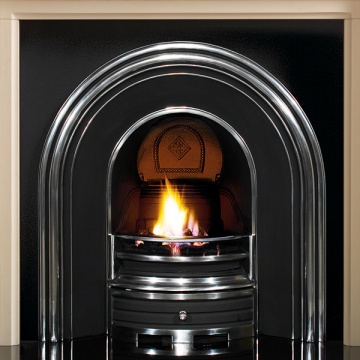 Pureglow Wenlock Limestone with Cast Insert Fireplace Package